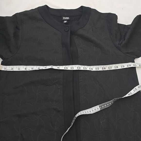 EILEEN FISHER Textured, Open Blazer Jacket Size S - Picture 7 of 12